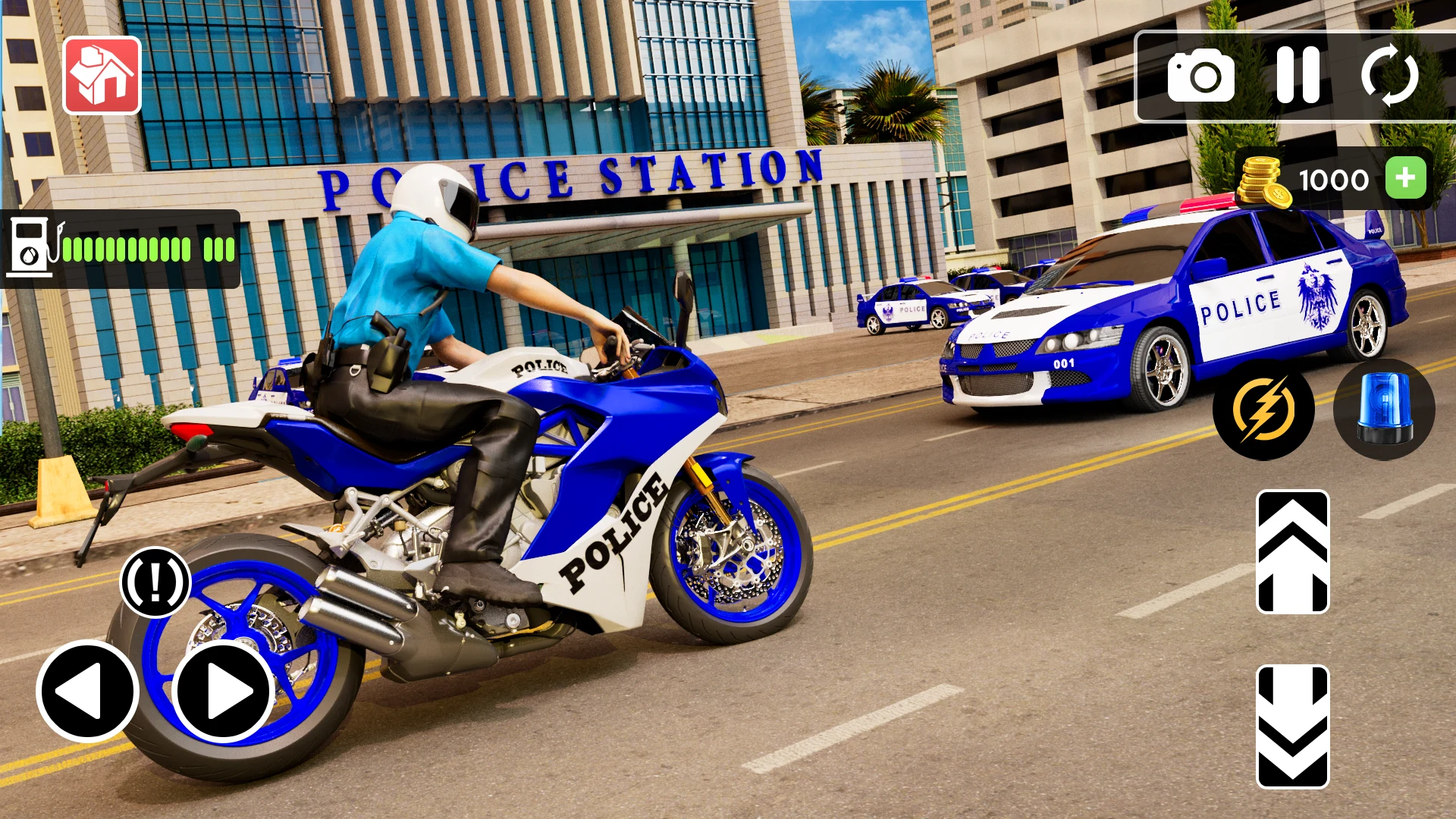 Motorbike 3D: Police Bike Game screenshot
