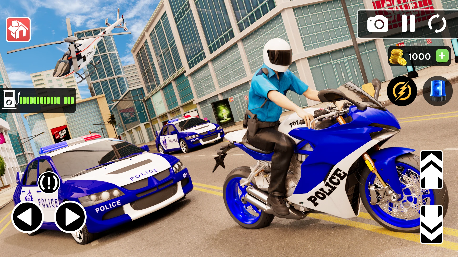 Motorbike 3D: Police Bike Game screenshot