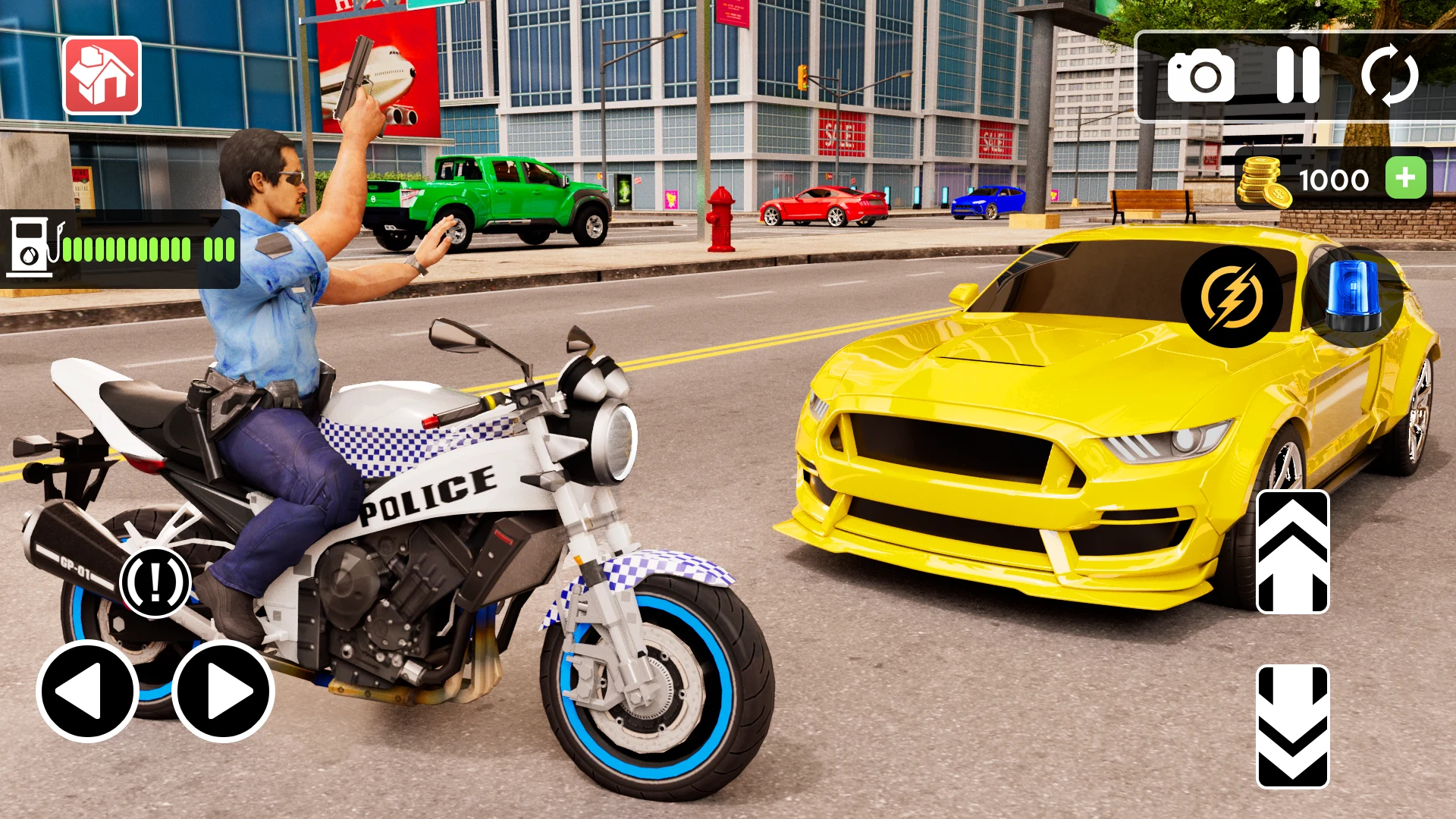 Motorbike 3D: Police Bike Game screenshot