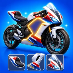 Bike Builder & Repair Games のアイコン